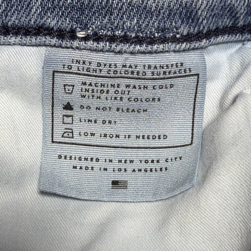 Women’s AYR The Bomb Pop Jeans - Size 29 L - Straight Raw Hem - Picture 15 of 16